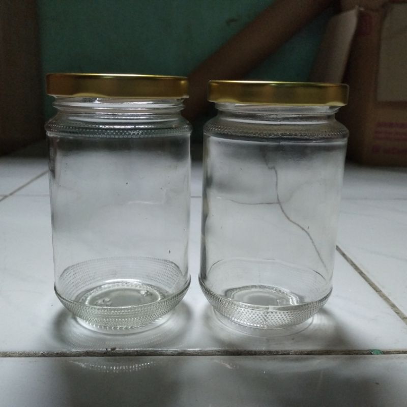 Jual Toples Jar Kaca Ml Plus Tutup Minim Pcs Shopee Indonesia