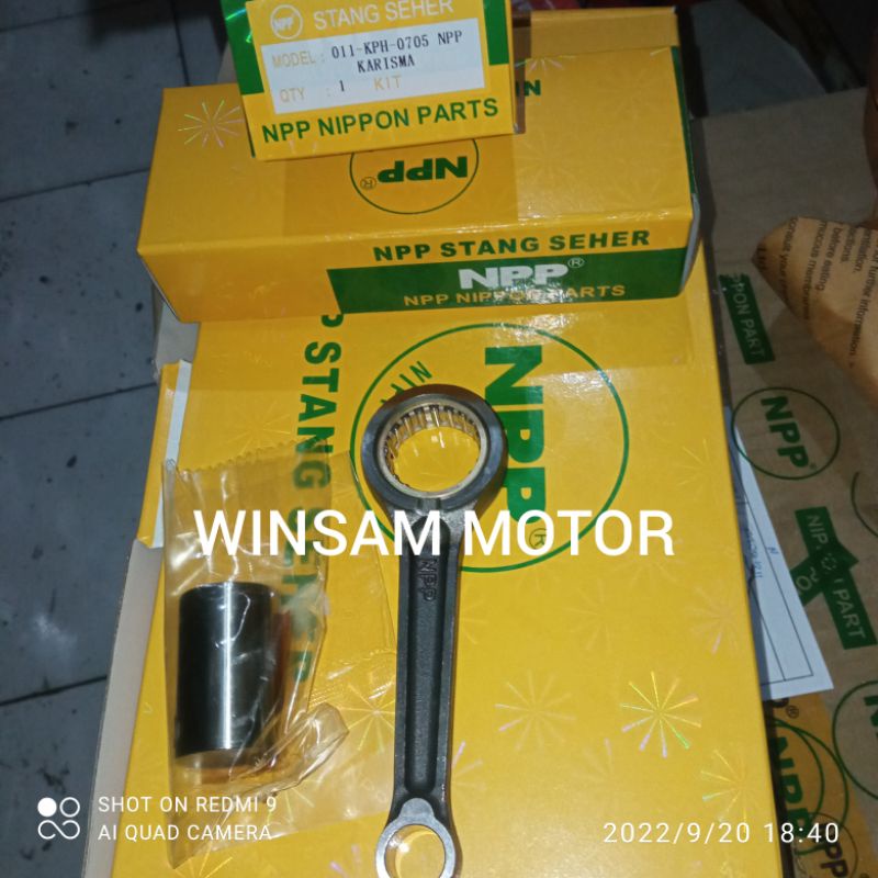 Jual Stang Seher Set Honda Karisma KPH Supra X 125 KTM Merk Npp