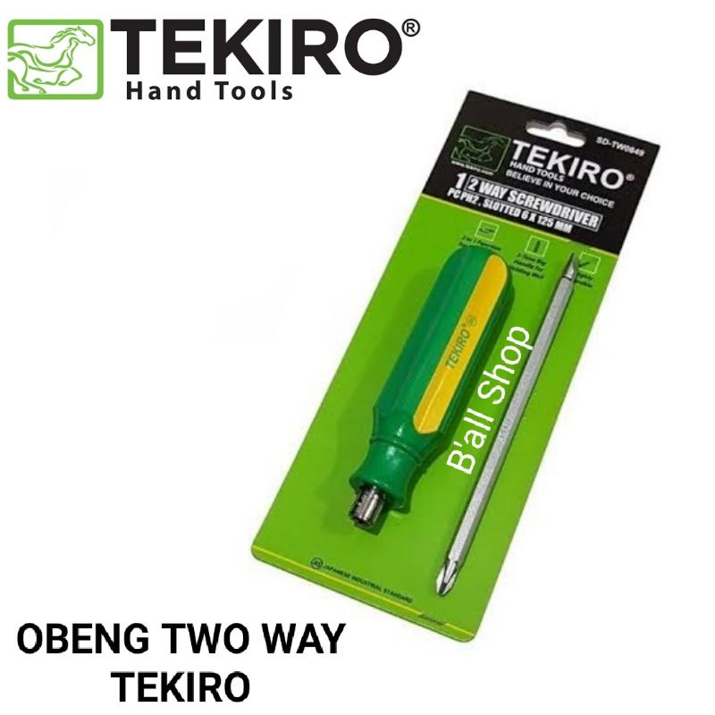 Jual Obeng 2 Way Tekiro SD TW0849 Shopee Indonesia