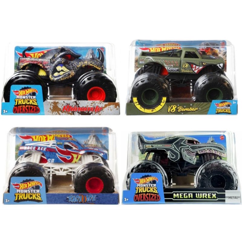 Jual Hot Wheels Monster Trucks Oversized Original Mattel Hotwheels