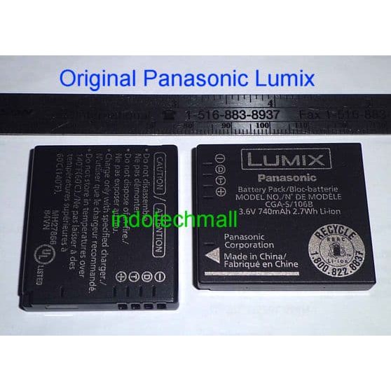 Jual Battery Lumix Panasonic CGA S 106B Original Batere Kamera Digital