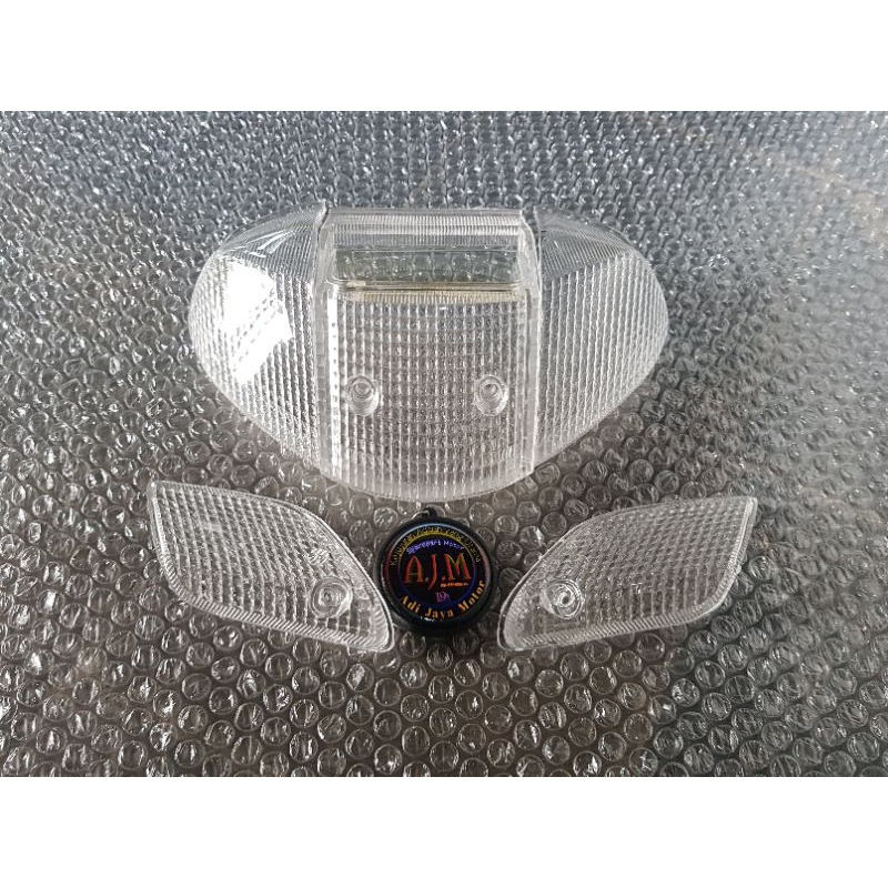 Jual Mika Kaca Stoplamp Sen Sein Depan Belakang Putih Bintik Suzuki New