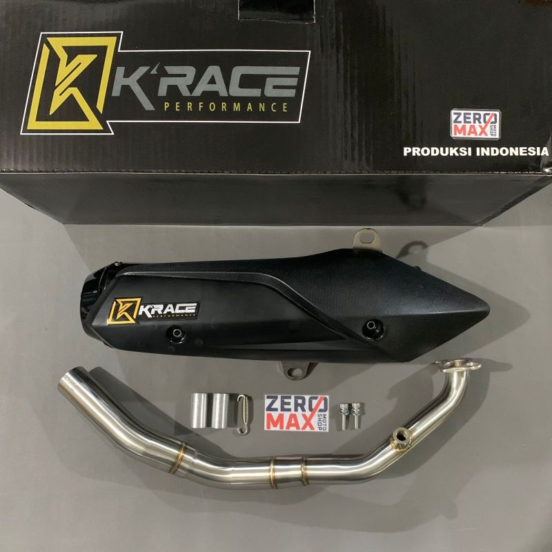 Jual Knalpot K RACE KRACE Standar Racing Stainless Original Honda All