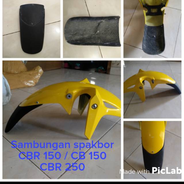 Jual Sambungan Spakbor CBR 150 Sambungan Slebor CBR 150 Shopee Indonesia