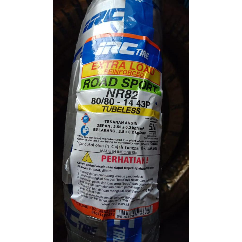 Jual Irc Nr Ban Motor Matic Honda Beat Fino Mio