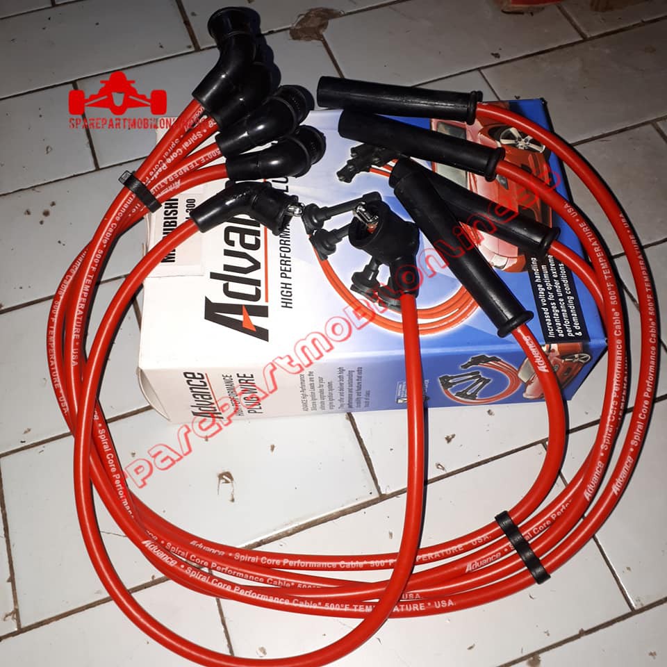 Jual Kabel Busi Coil Set Mitsubishi L300 Bensin Lancer ADVANCE RACING