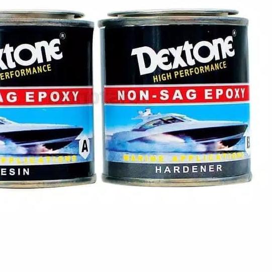 Jual Lem Epoxy Resin Hardener Kapal Bocor Air 2 Komponen DEXTONE NON