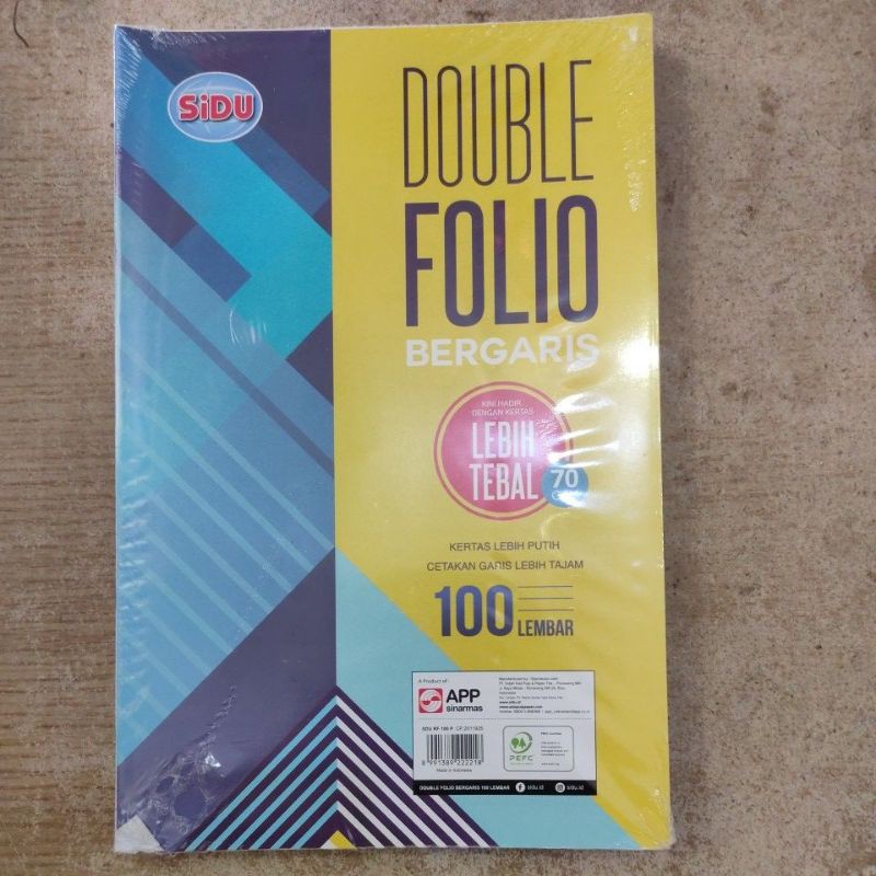 Jual Double Folio Sidu Lembar Shopee Indonesia