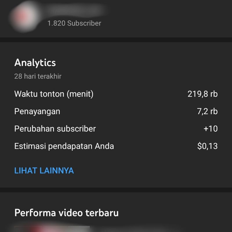 Jual Akun Youtube Monetisasi Aktif K Subs Shopee Indonesia