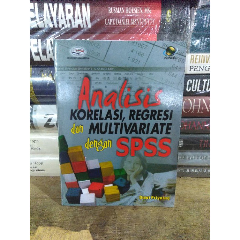 Jual Analisis Korelasi Regresi Dan Multivariate Dengan SPSS Duwi