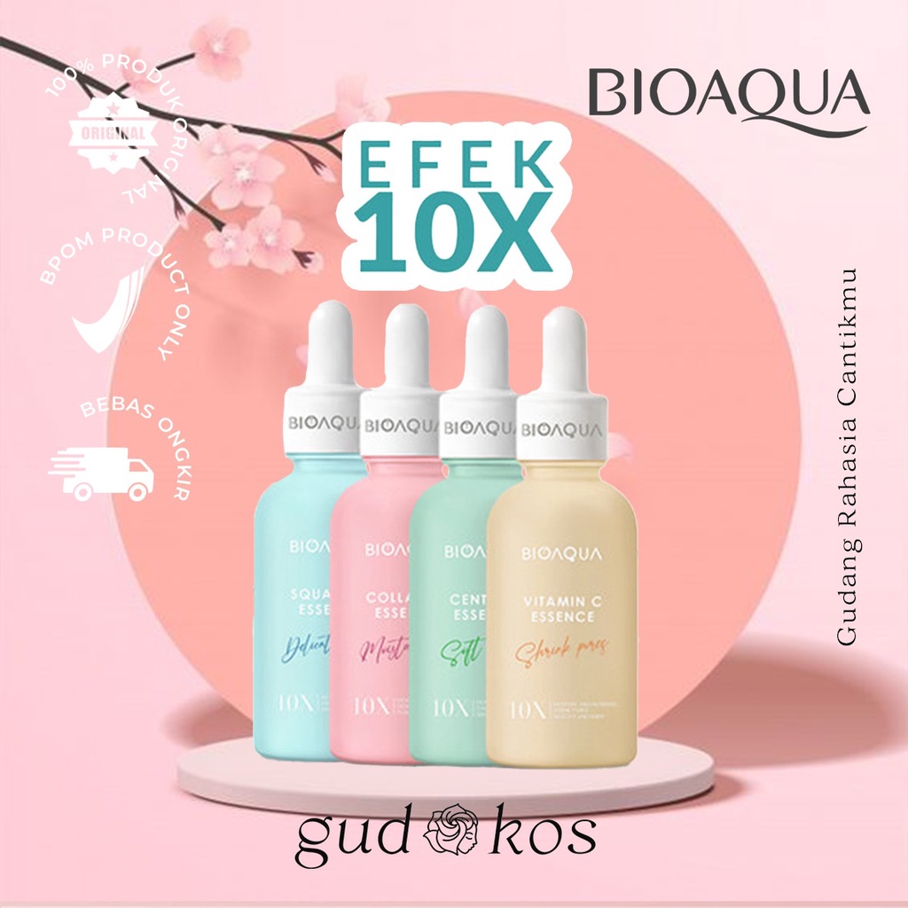 Jual BIOAQUA 10X Effect Face Essence Serum Sheet Mask Moisturizing