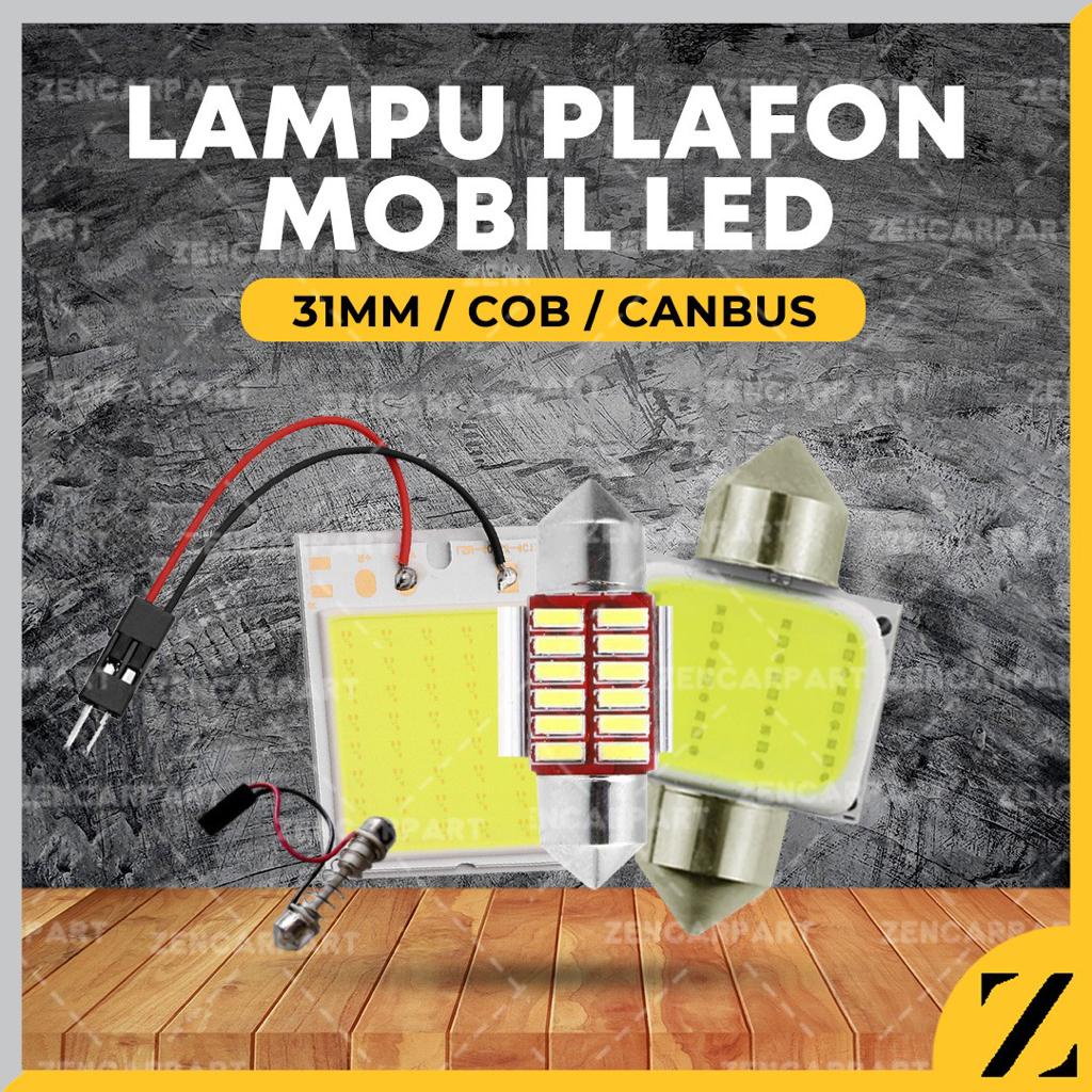 Jual Lampu Led Plafon Kabin Interior 31mm FESTOON COB PLASMA 24 TITIK