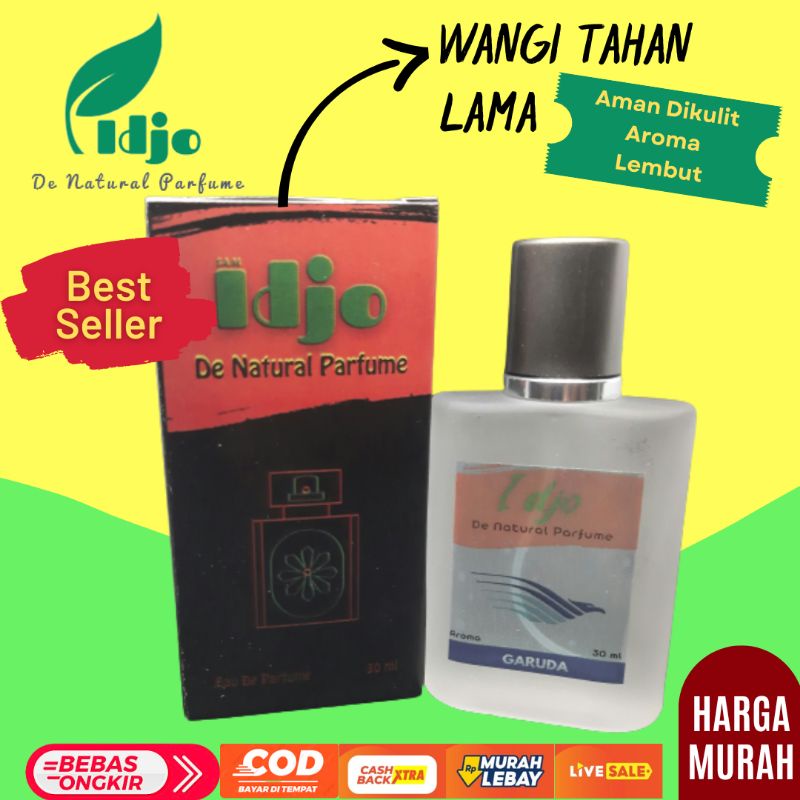 Jual Idjo Parfume Badan Garuda Pramugari Wangi Harum Tahan Lama Isi