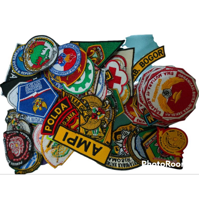 Jual Custom Bordir Badge Logo Bedge Bet Emblem Patch