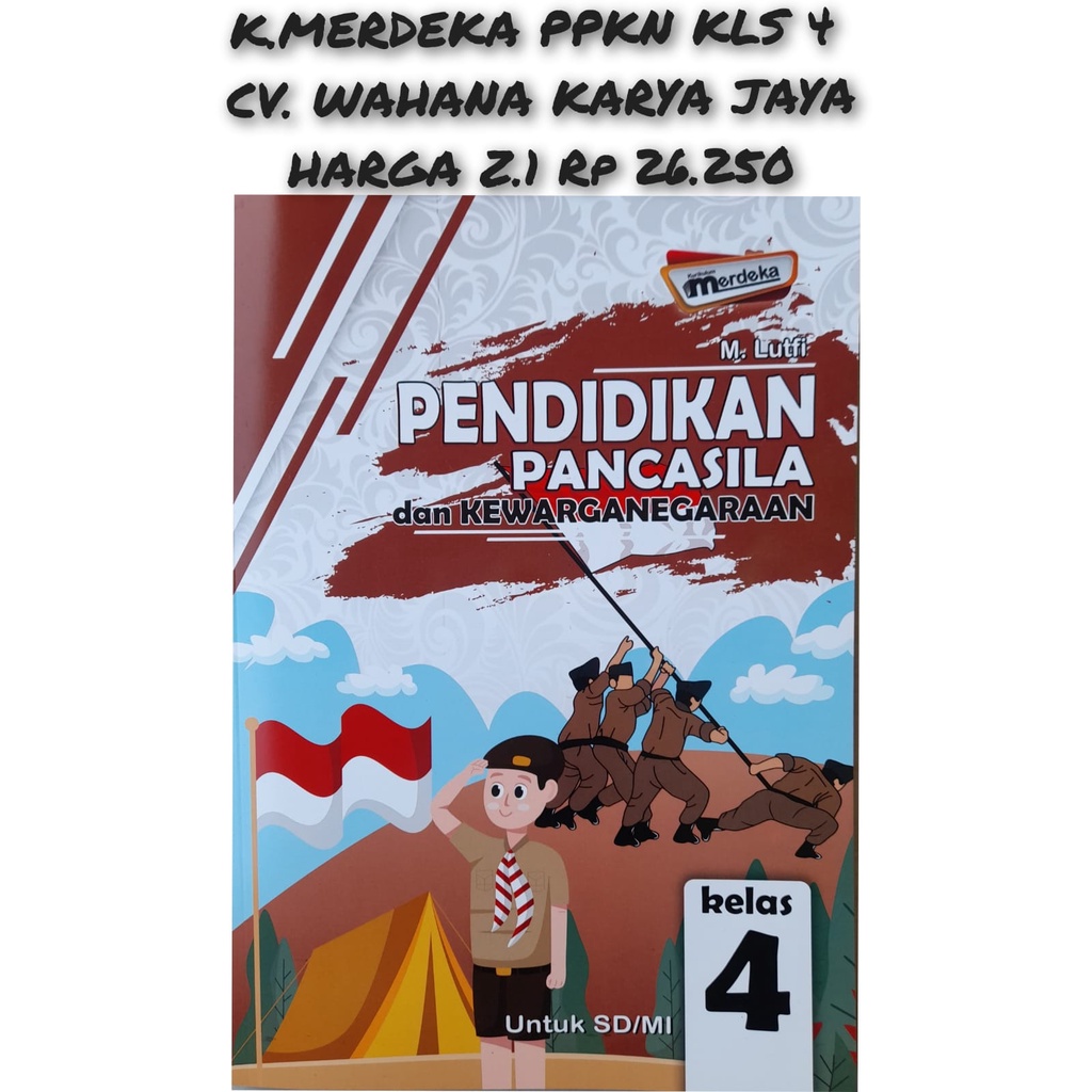 Jual BUKU SISWA SD KELAS 4 KURIKULUM MERDEKA Kelas 4 SD Kurikulum