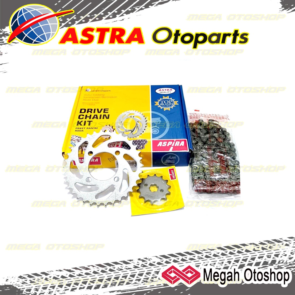 Jual Aspira Gear Set Suzuki Smash Drive Chain Shogun 110 R Original