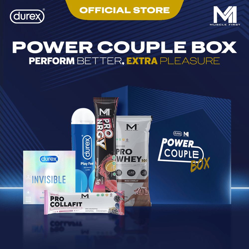 Jual POWER COUPLE BOX Durex Invisible 2s X 2 Pcs Play Feel 100ml