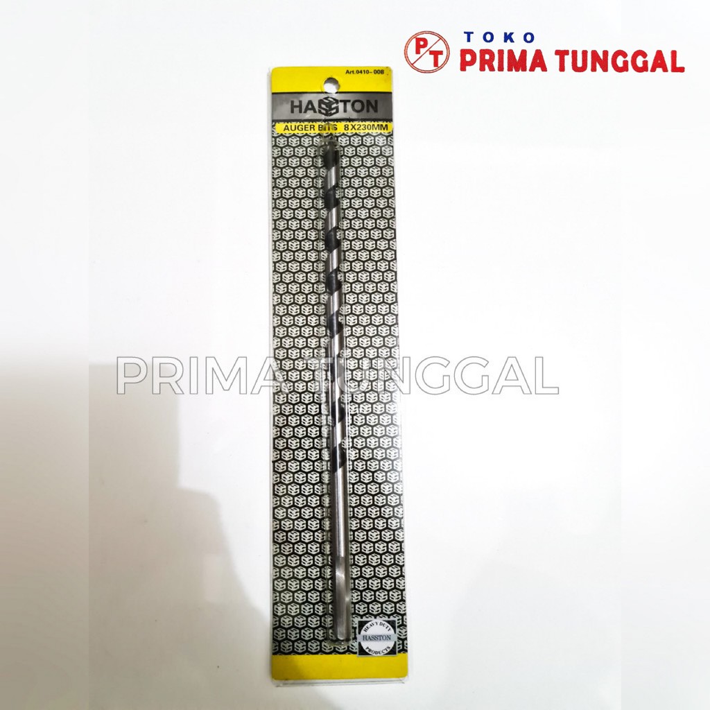 Jual Mata Bor Kayu Auger Bit Prohex 8 MM Mata Bor Kayu Panjang Hasston