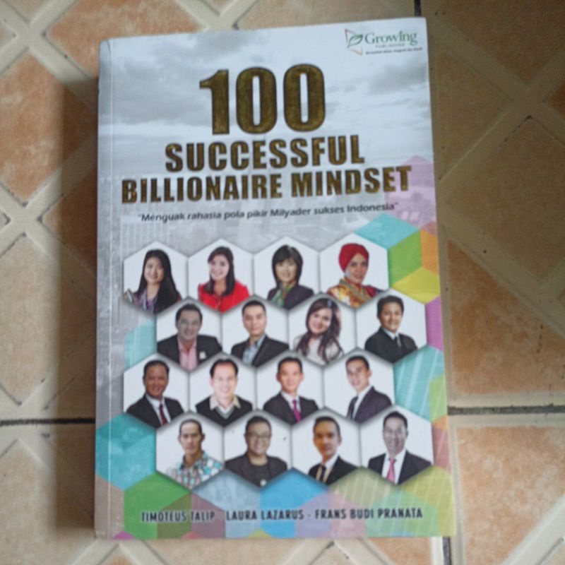 Jual Buku Original Successful Billionaire Mindset By Timotius Talip