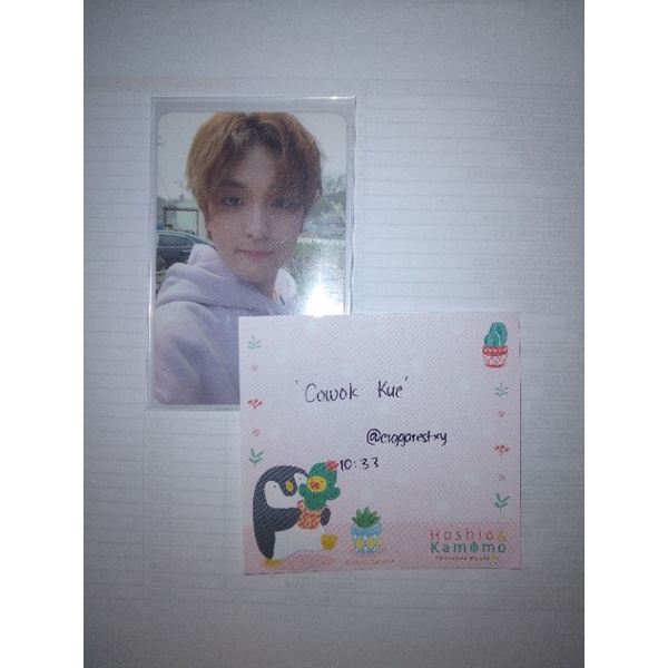 Jual Photocard Haechan Nct Dream Reload Rollin Ver Booked Shopee