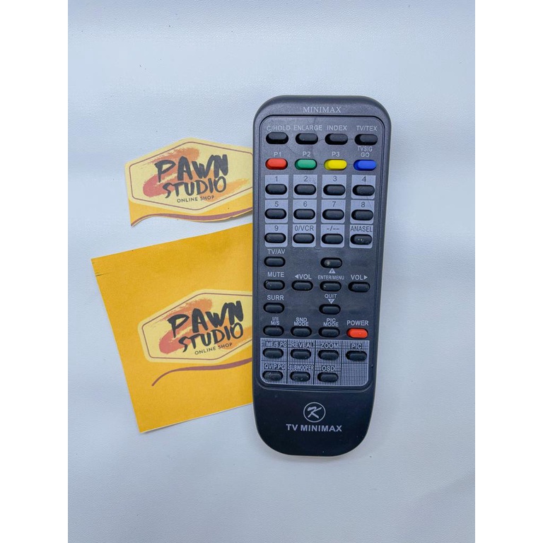 Jual Remote Tv Minimax Tv Tabung Polytron Minimax Shopee Indonesia