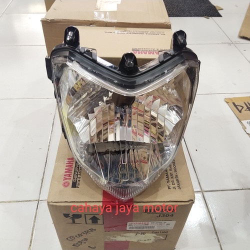 Jual Lampu Depan Byson Reflektor Byson Karbu Ori Asli Yamaha Headlight