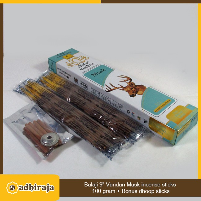 Jual Dupa Hio Wangi Harum Balaji 9 Vandan Musk Incense Sticks 100