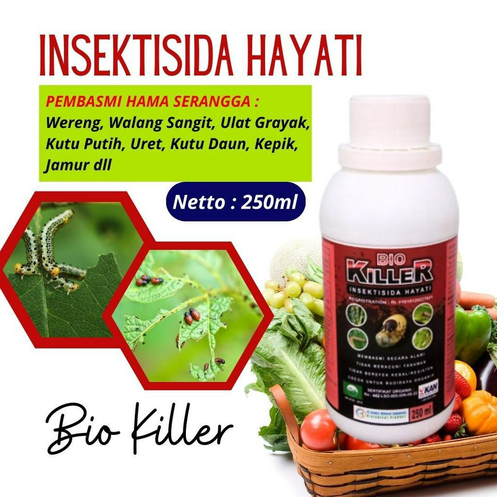 Jual Insektisida Hayati Bio Killer Pembasmi Wereng Thrips Ulat Kutu