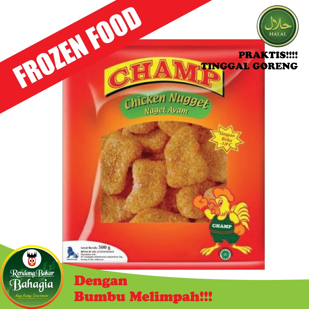 Jual Champ Chicken Nugget G Frozen Food Shopee Indonesia