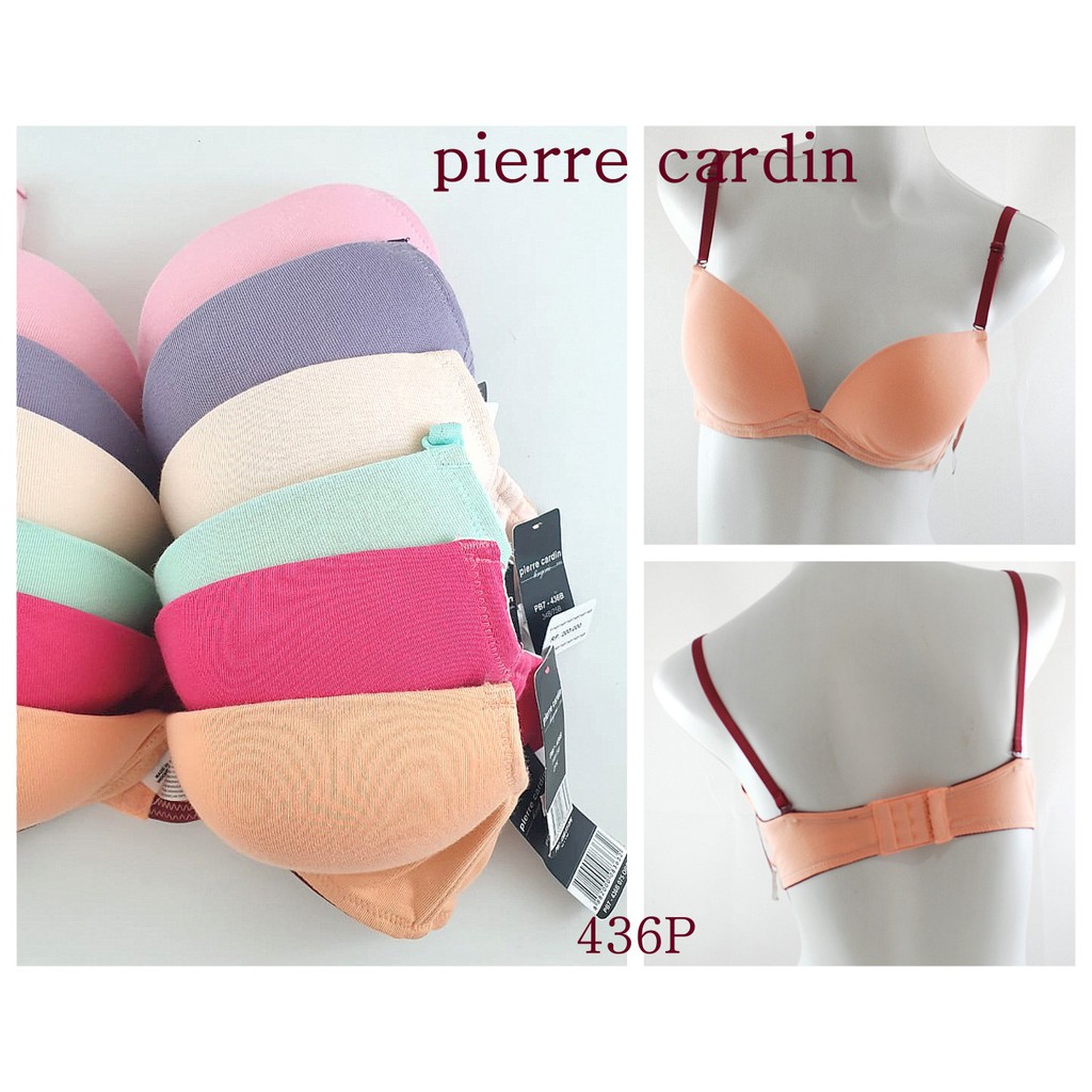 Jual BRA PIERRE CARDIN BERKAWAT PUSHUP CUP 3 4 BAHAN KATUN 436P