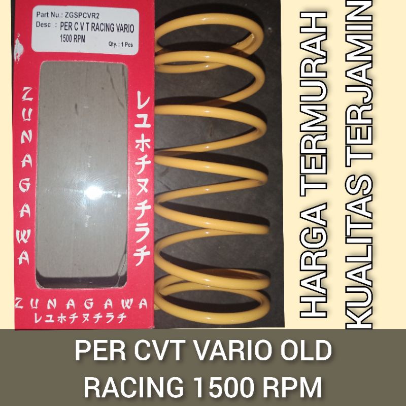 Jual PER CVT RACING MIO CARBU 1500 RPM MIO J 1500 RPM BEAT CARBU 1500