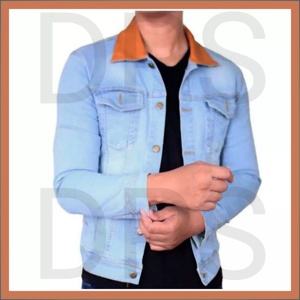 Jual Jaket Jeans Dilan 1990 Denim Pria M L XL Bisa Cod Shopee Indonesia