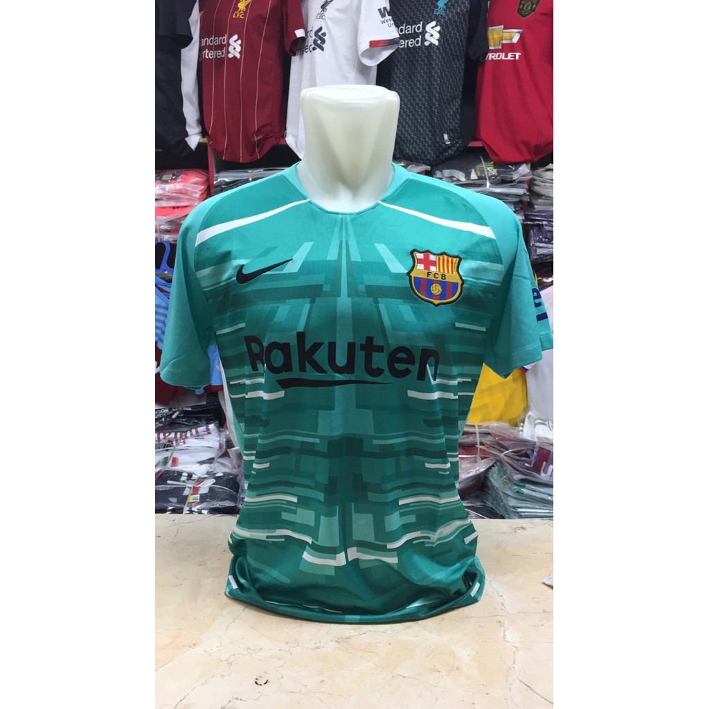 Jual Jersey Sepak Bola Barcelona GK Kiper 2019 2020 Grade Ori Shopee