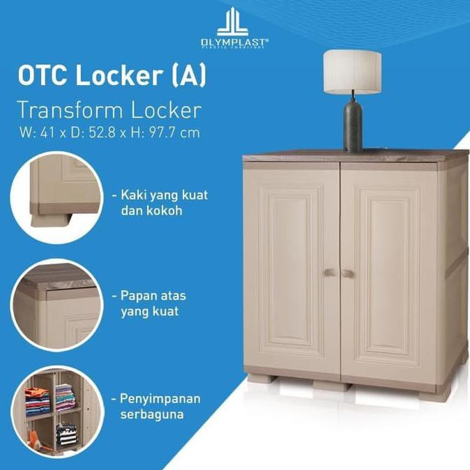 Jual Olymplast Otc Lemari Pakaian Plastik Laci Cabinet Transform Locker