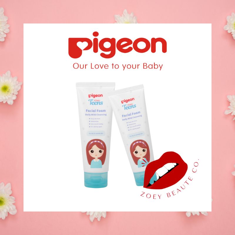 Jual Zoewshop Pigeon Teens Facial Foam Daily Mild Cleansing Ml