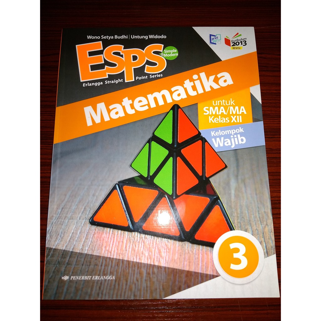 Jual Esps Matematika Kelas Sma Ma Kelompok Wajib Kurikulum