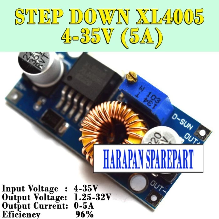 Jual Xl Dc Dc Adjustable Step Down Module A Buck Converter