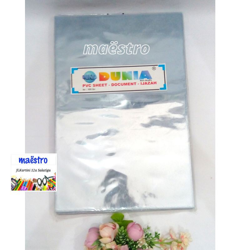 Jual Plastik Press F4 Folio 100PCS 1 PAK Plastik Press Ijazah