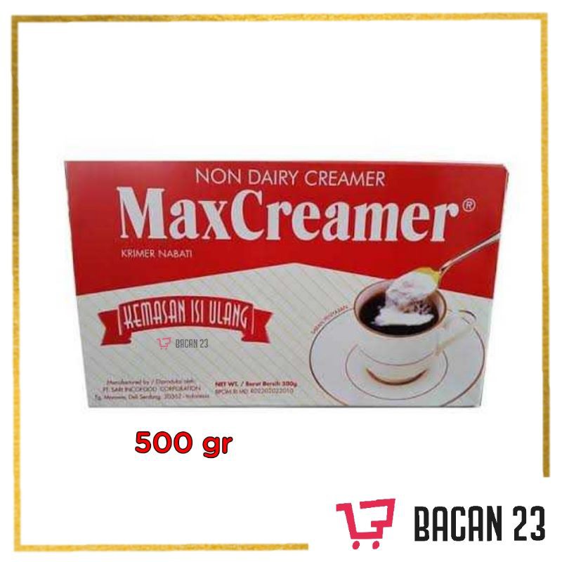 Jual Max Creamer 500gr Krimer Nabati Krimer Bubuk Instan Bacan