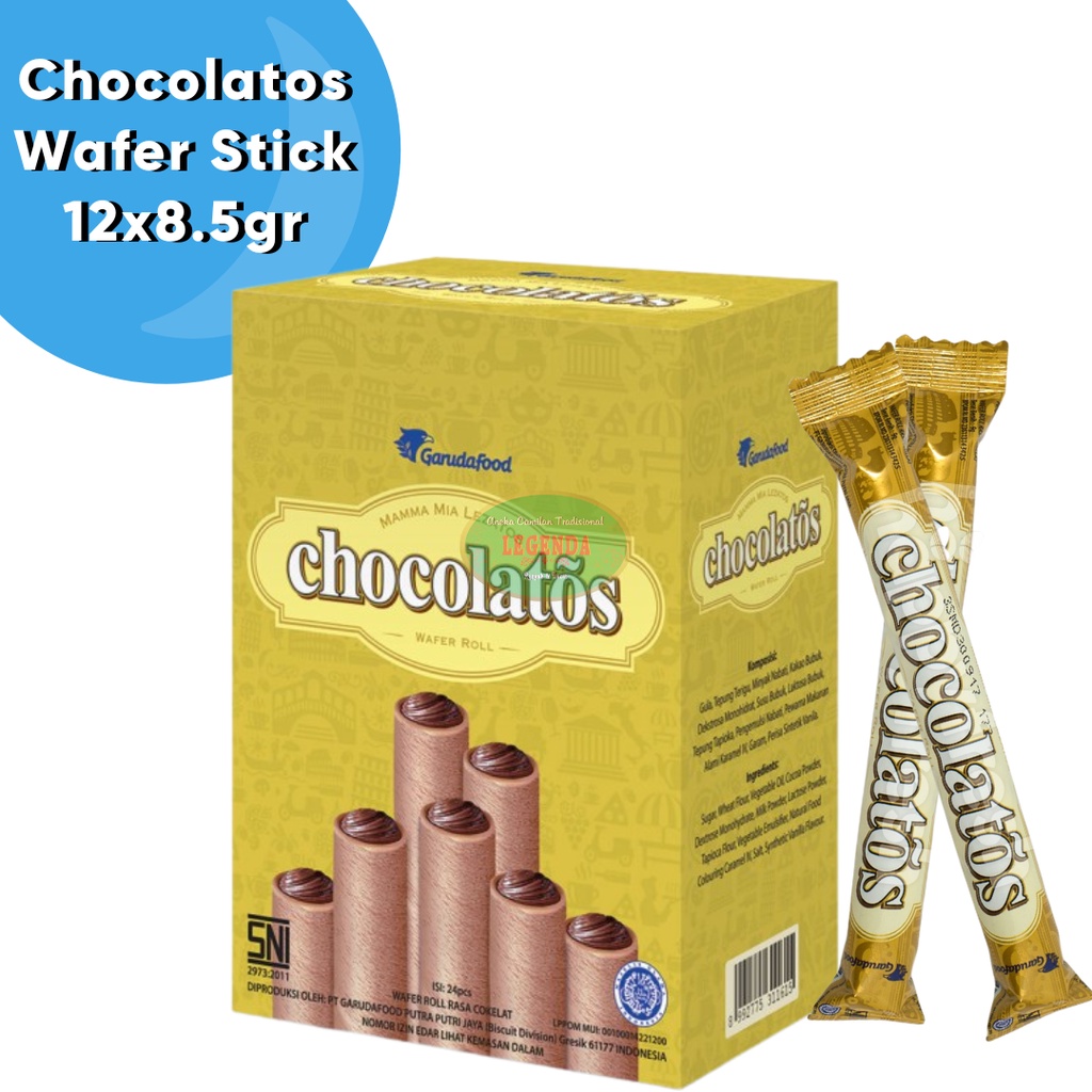 Jual Gery Chocolatos Wafer Roll Isi Pcs Shopee Indonesia