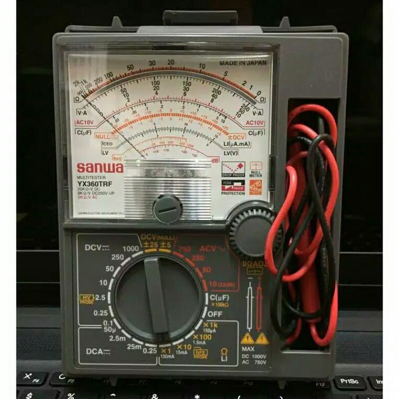 Jual Multimeter AVOMETER ANALOG SANWA YX360TRF YX 360 TRF YX