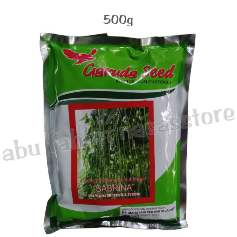 Jual Bibit Benih Kacang Panjang Sabrina Gr Garuda Seed Shopee