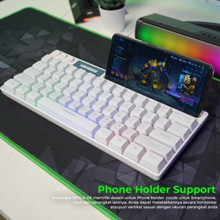 Jual Keyboard Gaming NYK Nemesis ERIS K 06 K06 Rainbow TKL Membrane