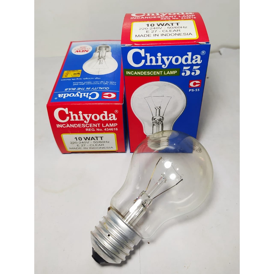 Jual Lampu Pijar Chiyoda W Dop Chiyoda Lampu Kuning