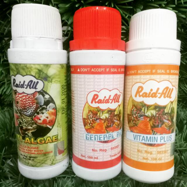 Jual RAID ALL OBAT DAN VITAMIN IKAN HARGA SATUAN Shopee Indonesia