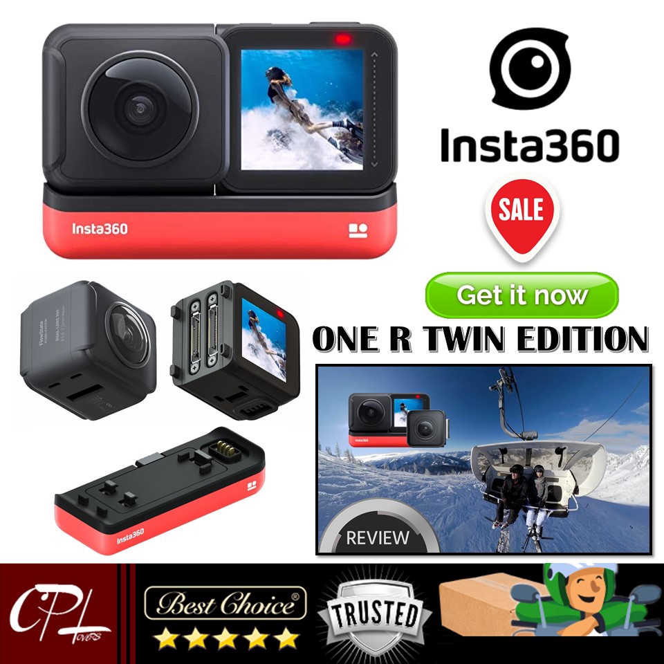 Jual INSTA360 ONE R TWIN EDITION Insta 360 One R Twin Edition