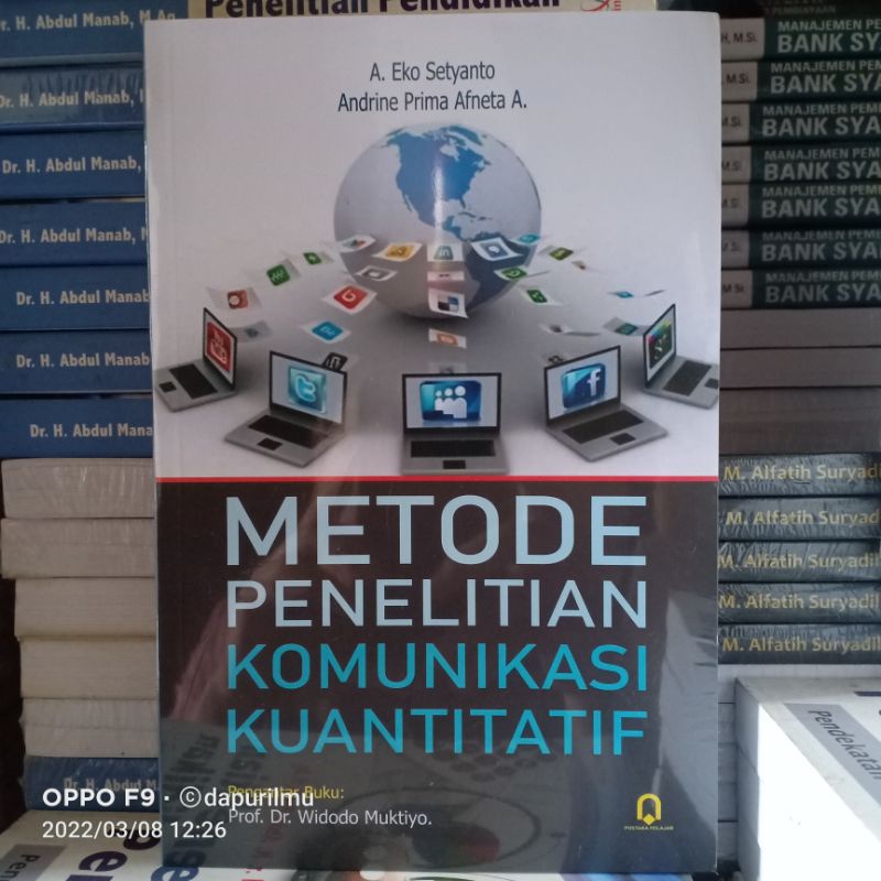 Jual Buku Original Metode Penelitian Komunikasi Kuantitatif Shopee