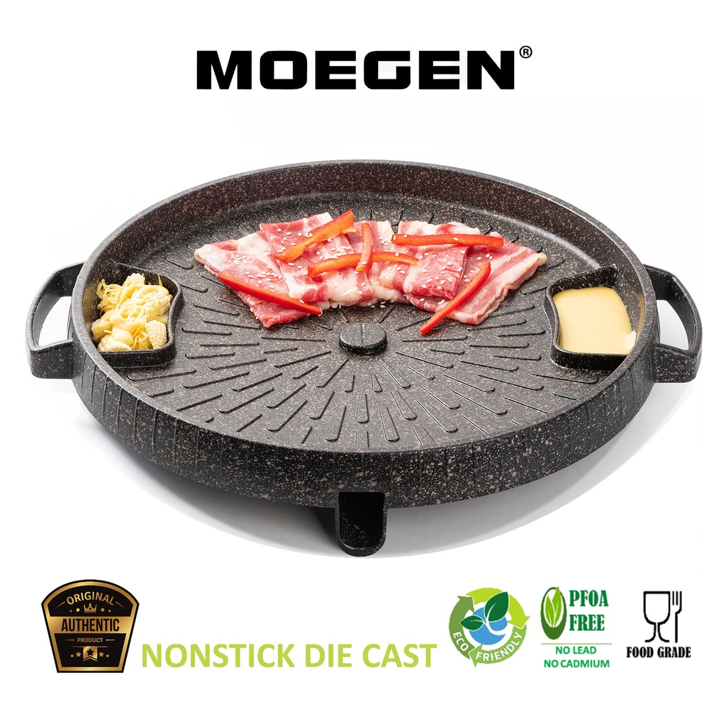 Jual ORIGINAL MOEGEN Bulgogi Pan All New 32cm Grill Panggangan BBQ