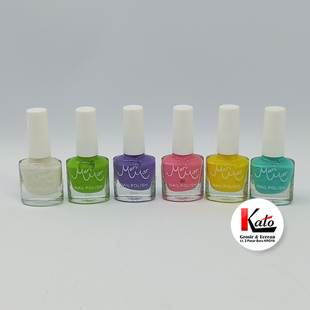 Jual Marimar Nail Polish Nude Color Kutek Kuteks Warna Nude Cat Kuku