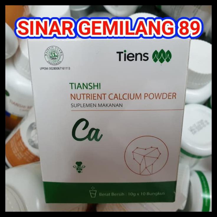 Jual Calcium Powder Nhcp Tiens Nutrient Tianshi Shopee Indonesia